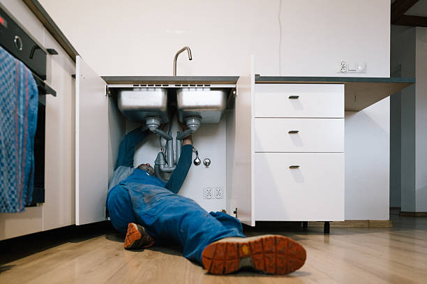 Professional Plumbing technician working in Manquin, VA